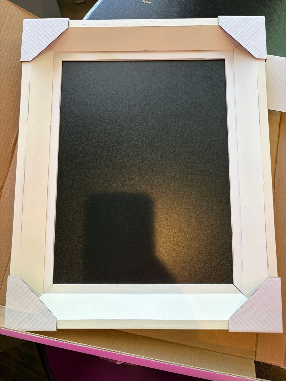 Chalk Couture Boutique Board - Sylvie White frame